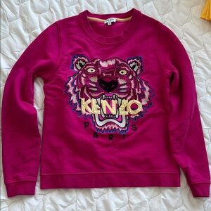 Kenzo Magenta Tiger Sweatshirt